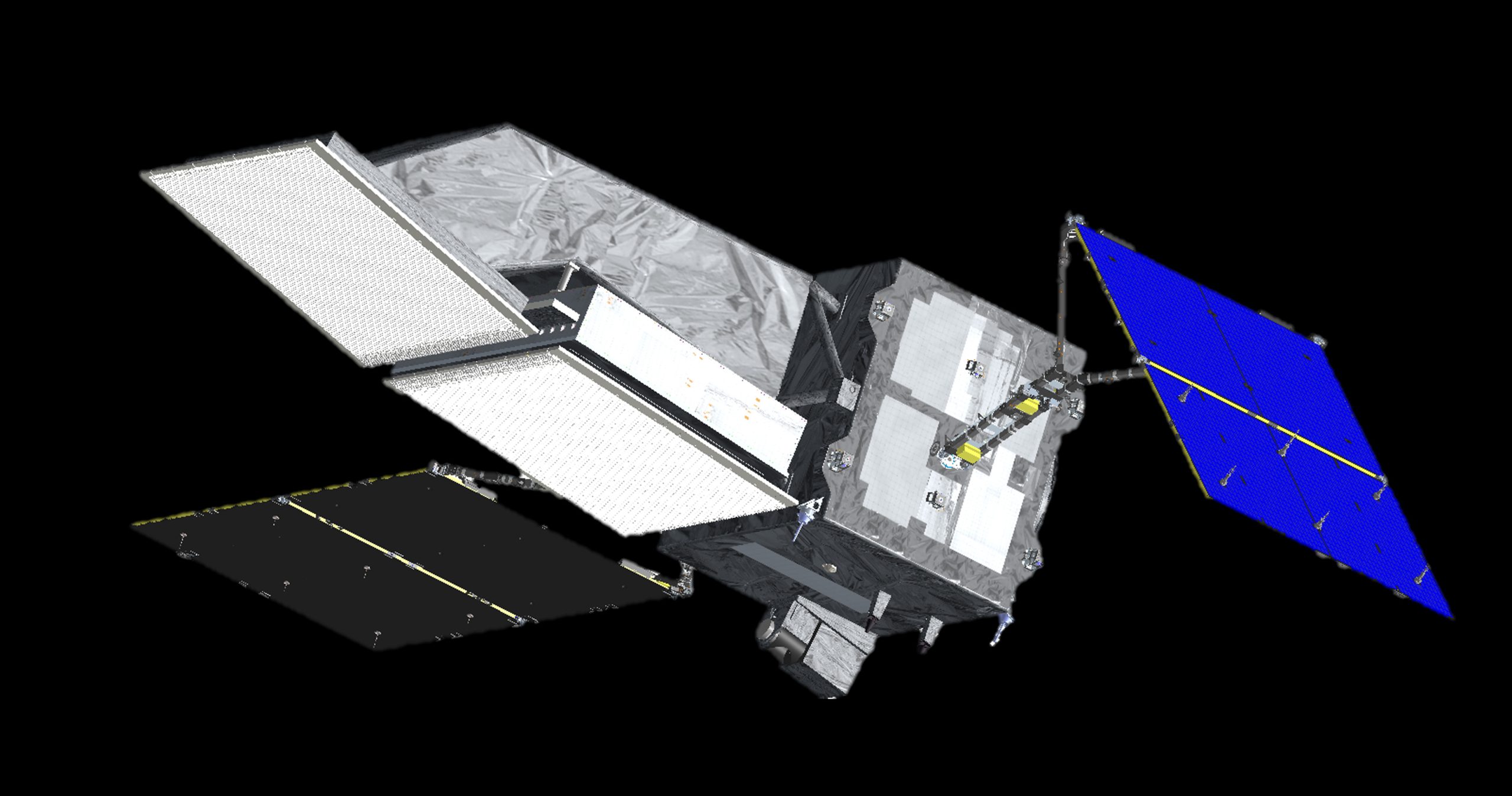 降水レーダ衛星（PMM） 画像
