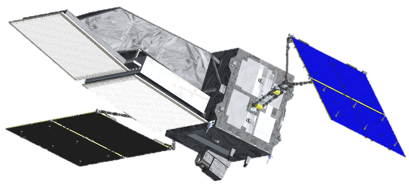 降水レーダ衛星（PMM） 画像